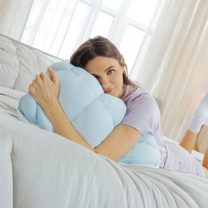 White Puff Pillow Standard