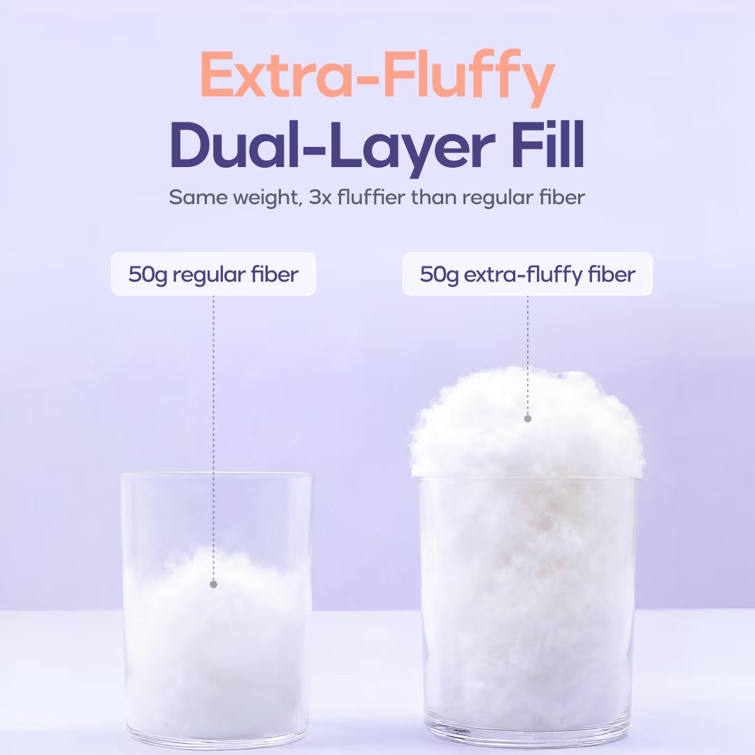 White Puff Pillow Standard