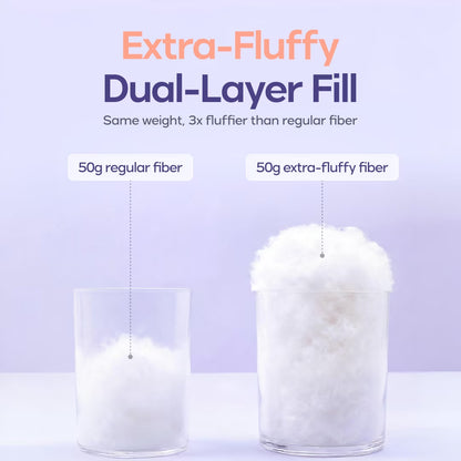 White Puff Pillow Standard
