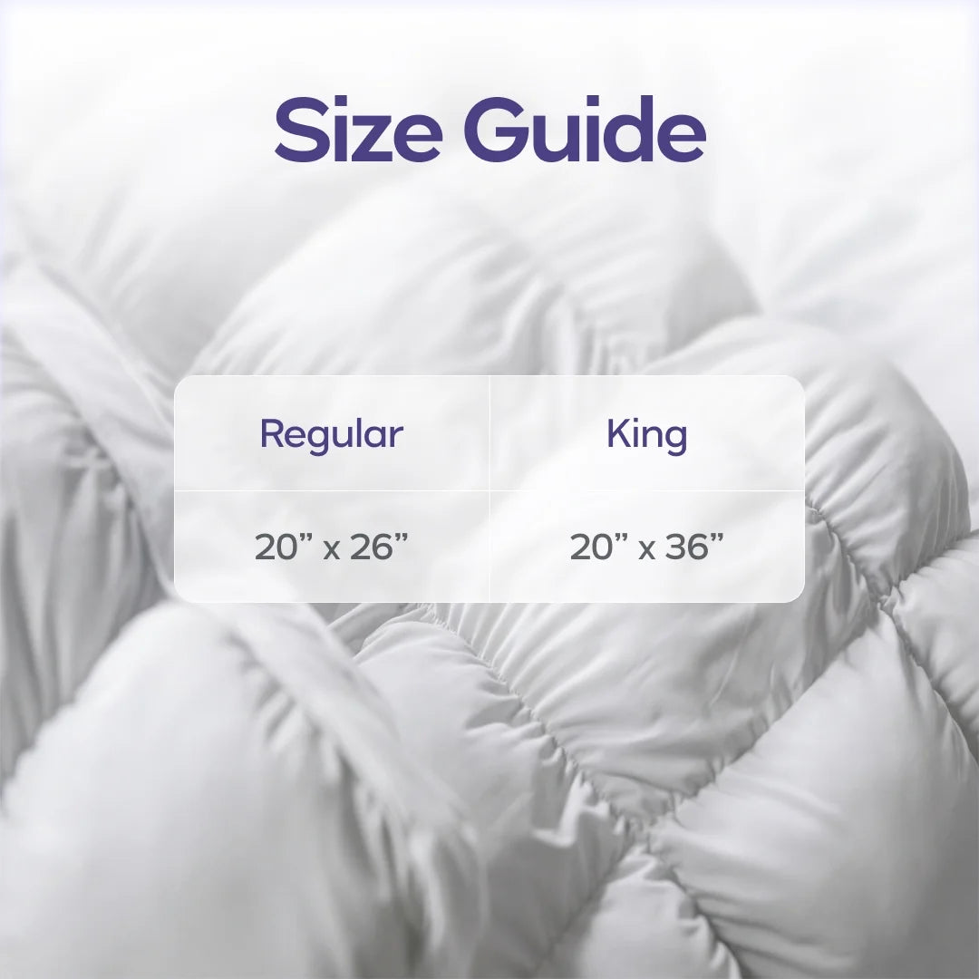 White Puff Pillow Standard
